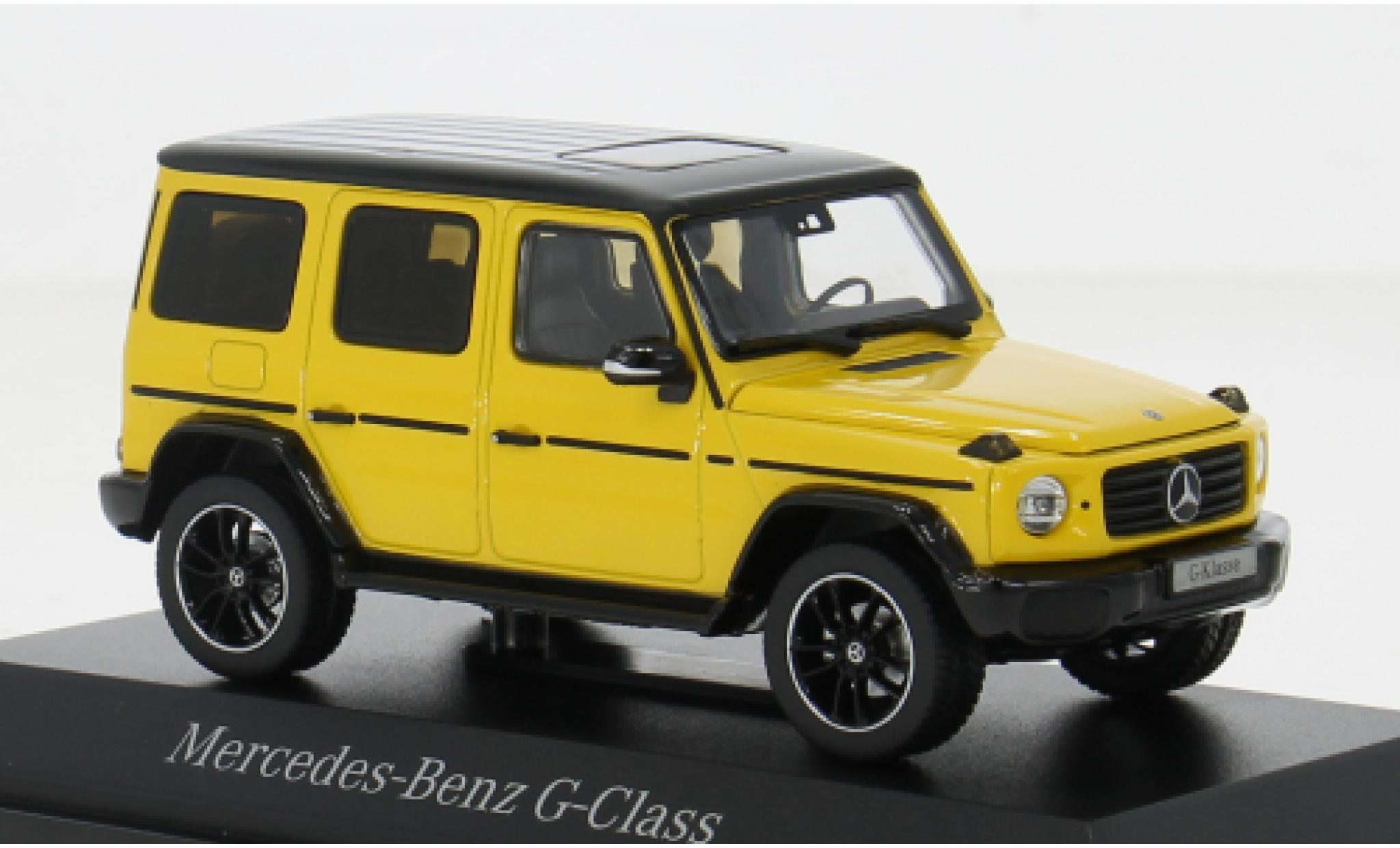 Mercedes Classe G 1/43 I Norev (W465) yellow/black 1:43 diecast model cars