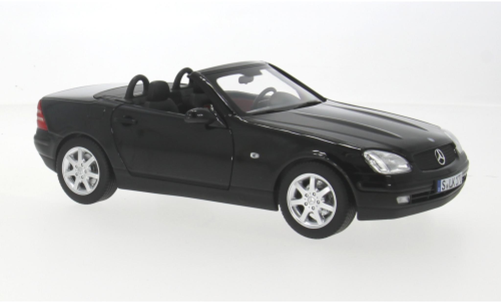 Mercedes Classe SLK 1/18 I Norev SLK (R170) black 1:18 diecast model cars