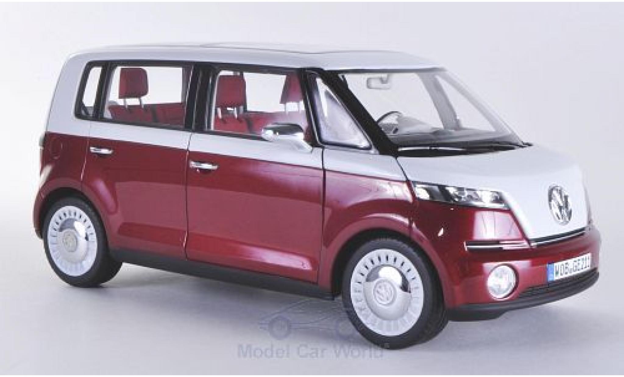Volkswagen Bulli 1/18 Norev Concept metallic red/white 2011 Autosalon Genf diecast model cars
