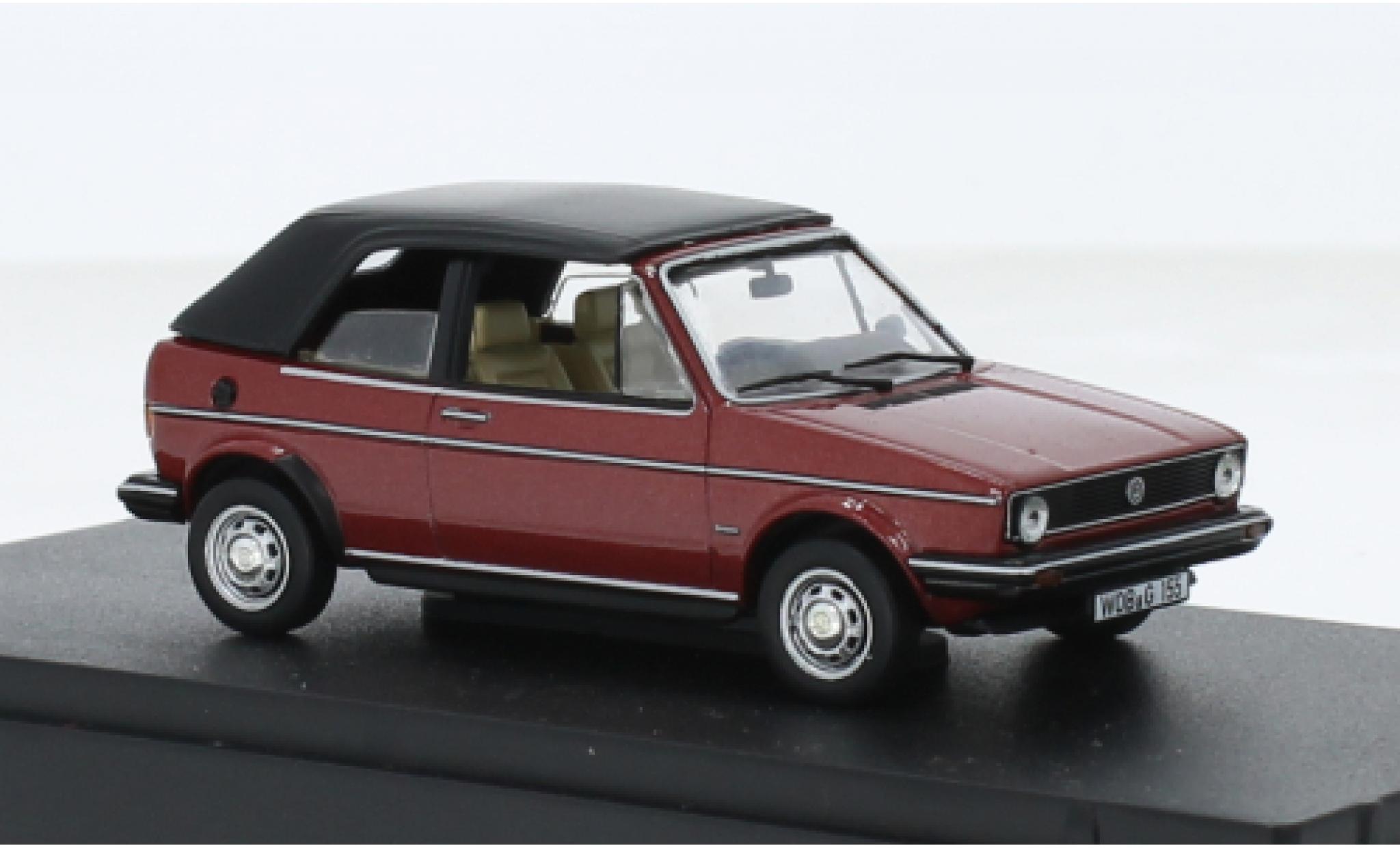 Volkswagen Golf 1/43 I Norev I Convertible metallise red 1978 1:43 diecast model cars
