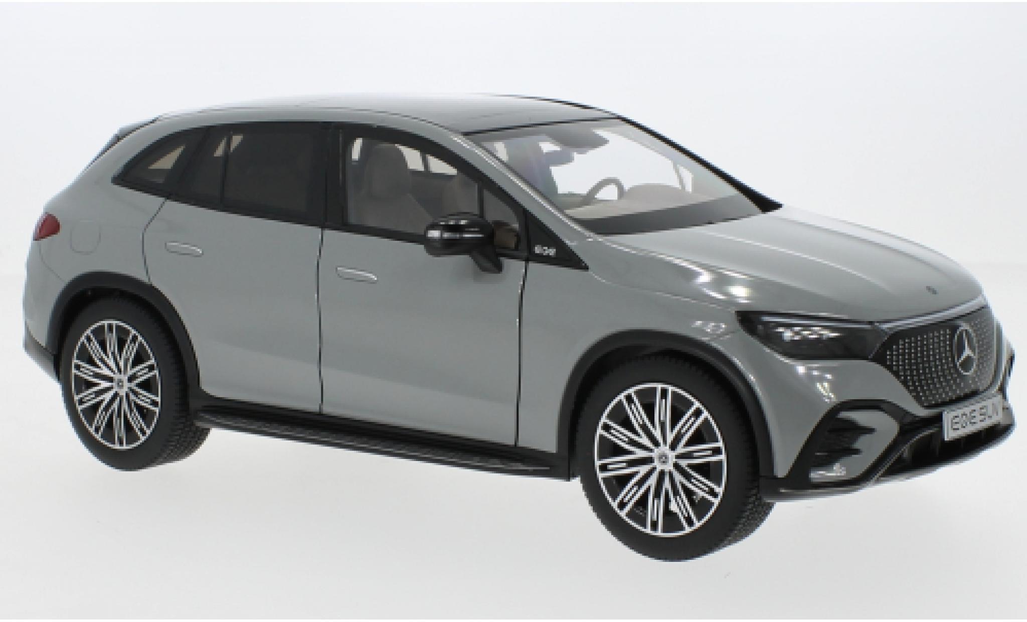 Mercedes CLA 1/18 I NZG EQE SUV (X294) AMG Line grey clair 2023 diecast model cars