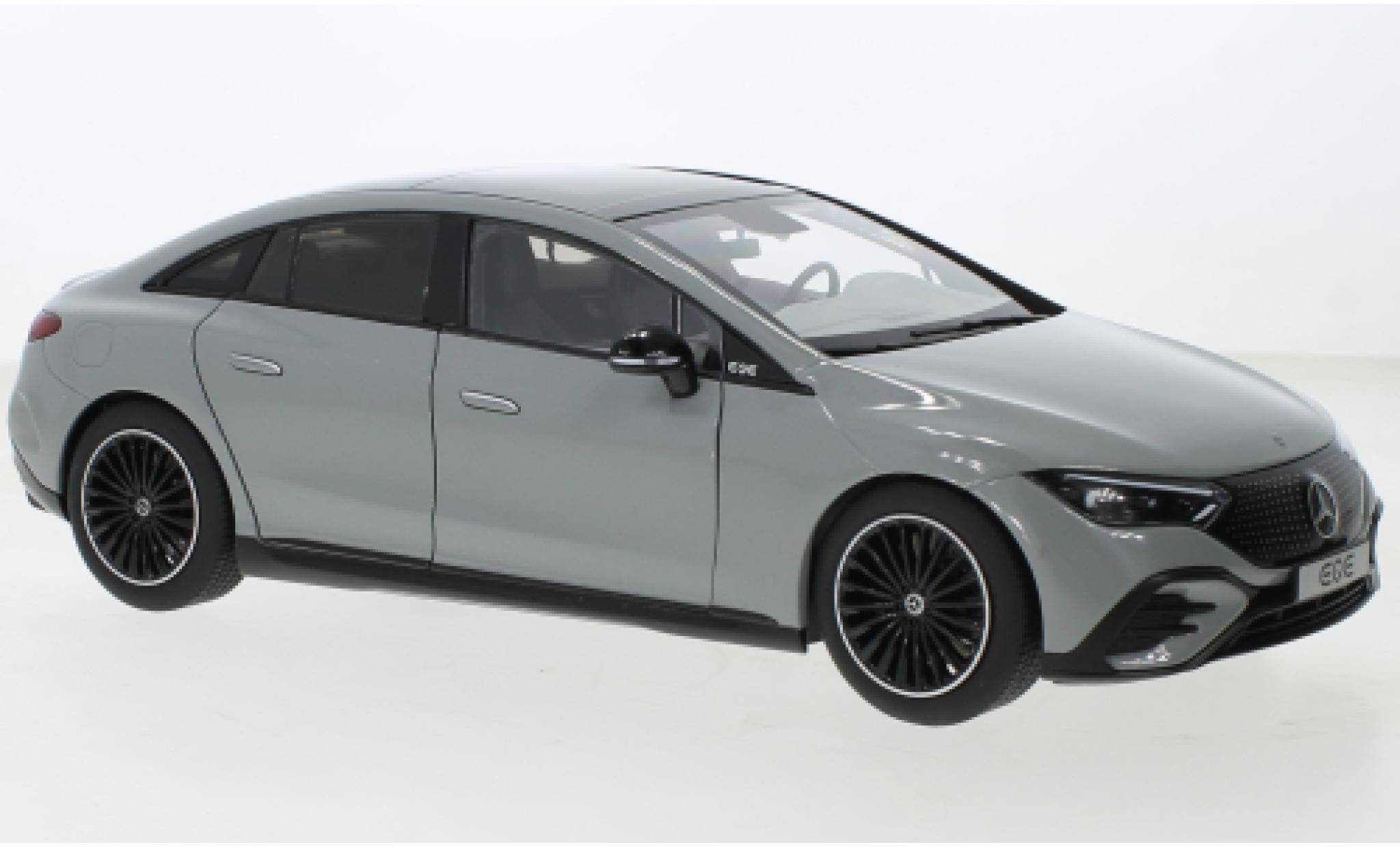 Mercedes CLA 1/18 NZG EQE (V295) grey clair 2022 diecast model cars