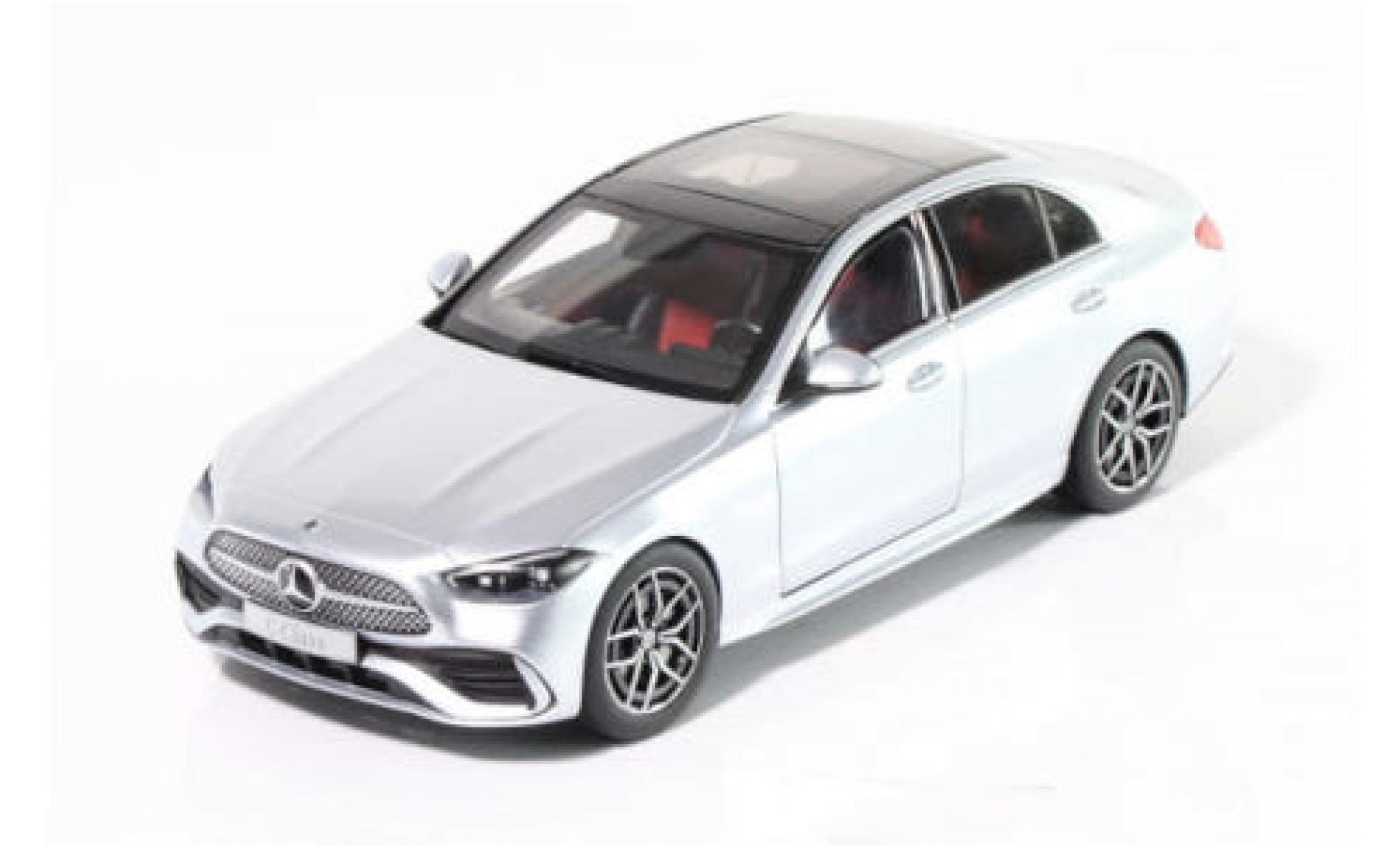 Mercedes Classe C 1/18 NZG (W206) grey 2021 diecast model cars