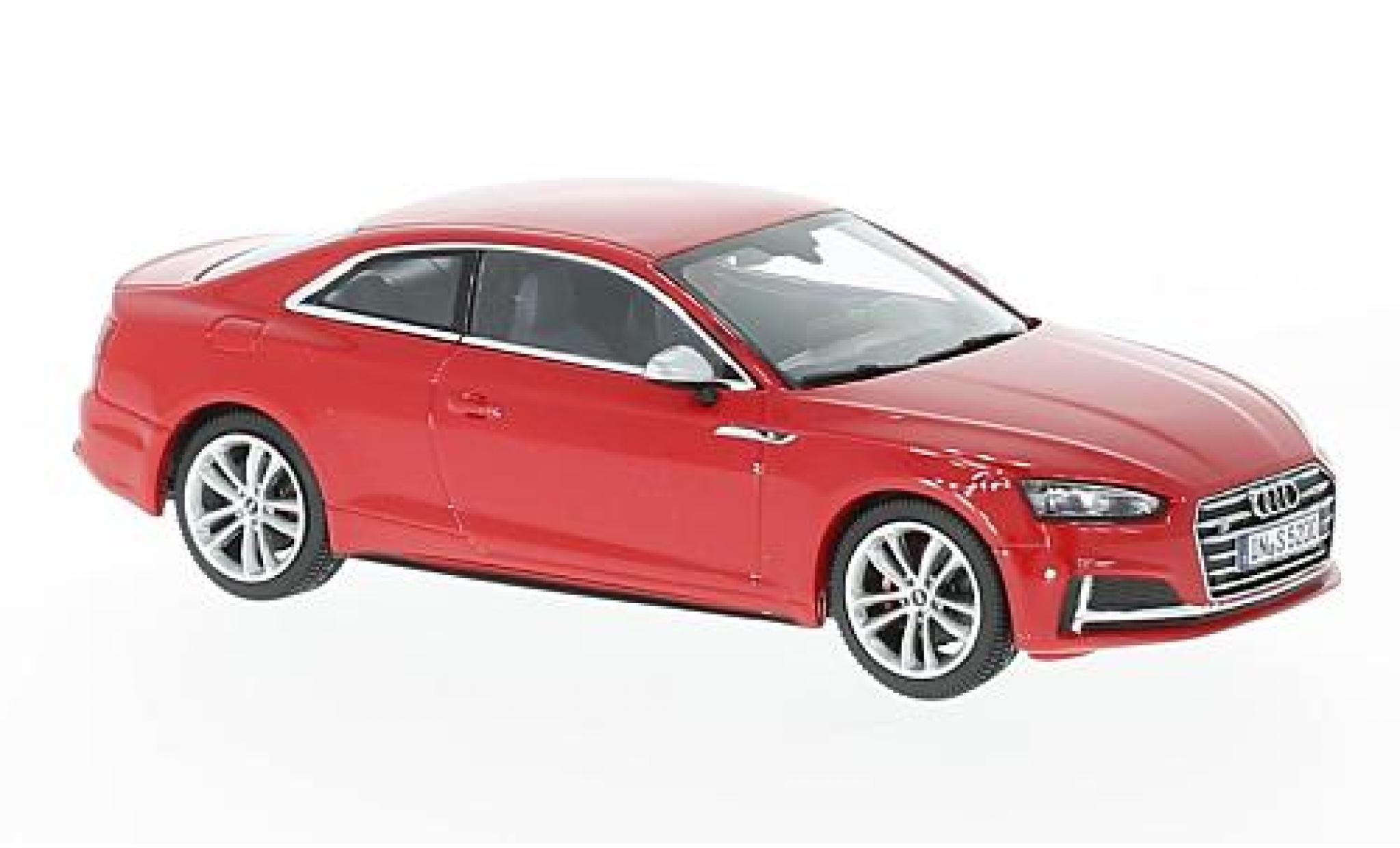 Audi S5 1/43 Paragon Coupe red diecast model cars