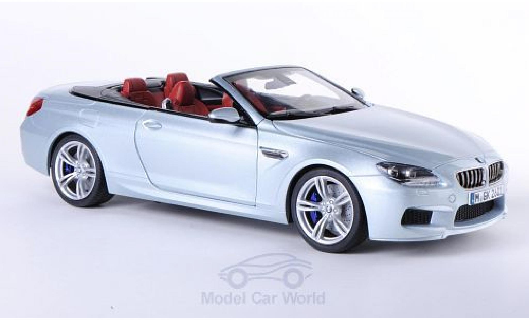 Bmw M6 F12 1/18 Paragon Convertible (F12) grey 2012 diecast model cars