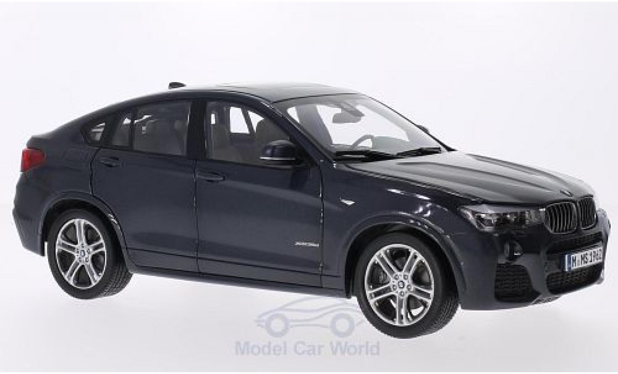 Bmw X4 F26 1/18 Paragon (F26) metallic grey 2015 diecast model cars