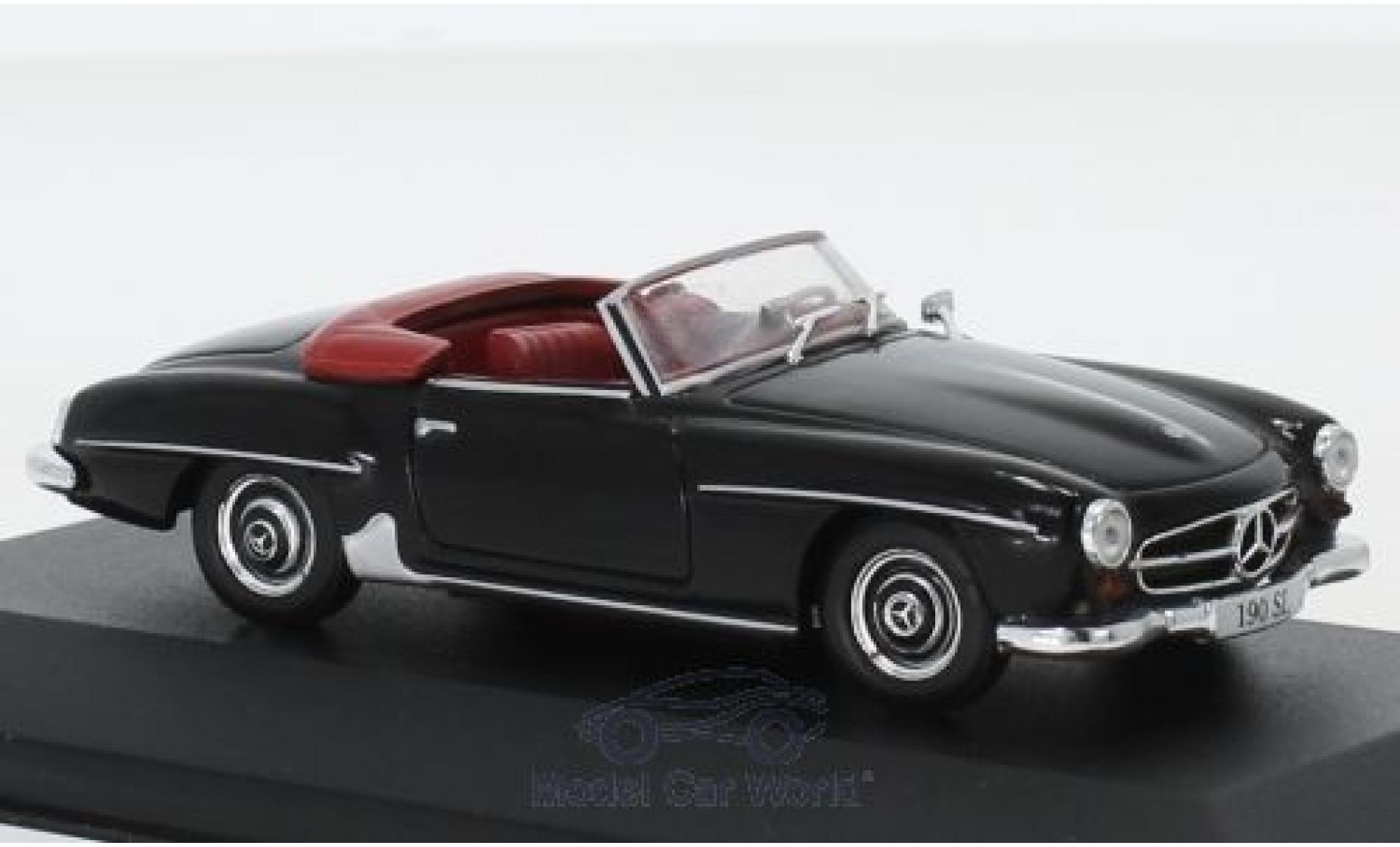 Mercedes 190 1/43 Pct SL (W121) black 1955 diecast model cars