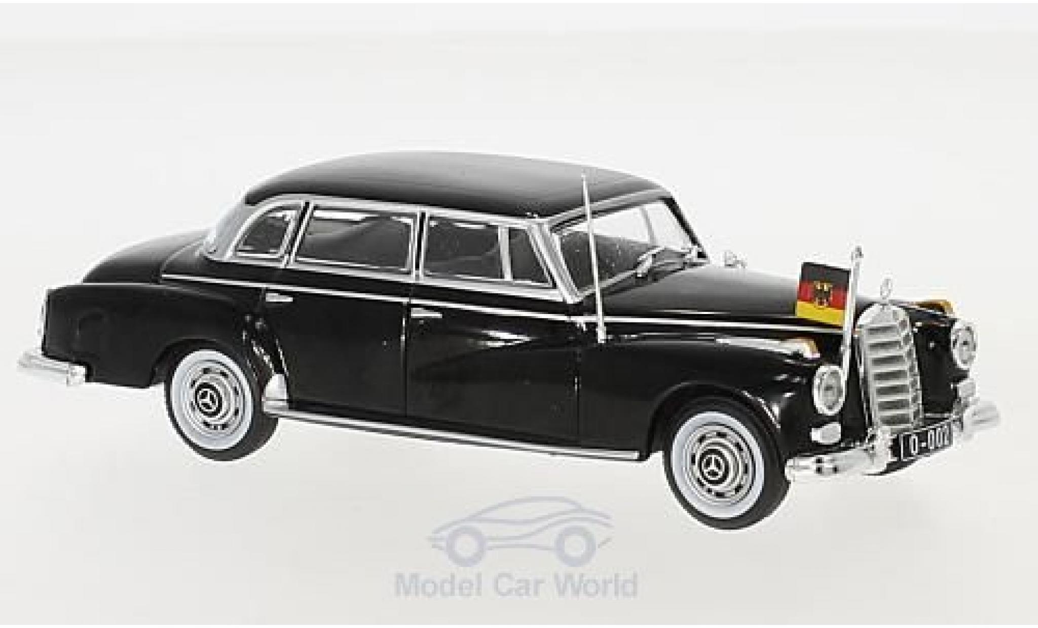 Mercedes 300 S 1/43 Pct d (W189) black 1957 diecast model cars