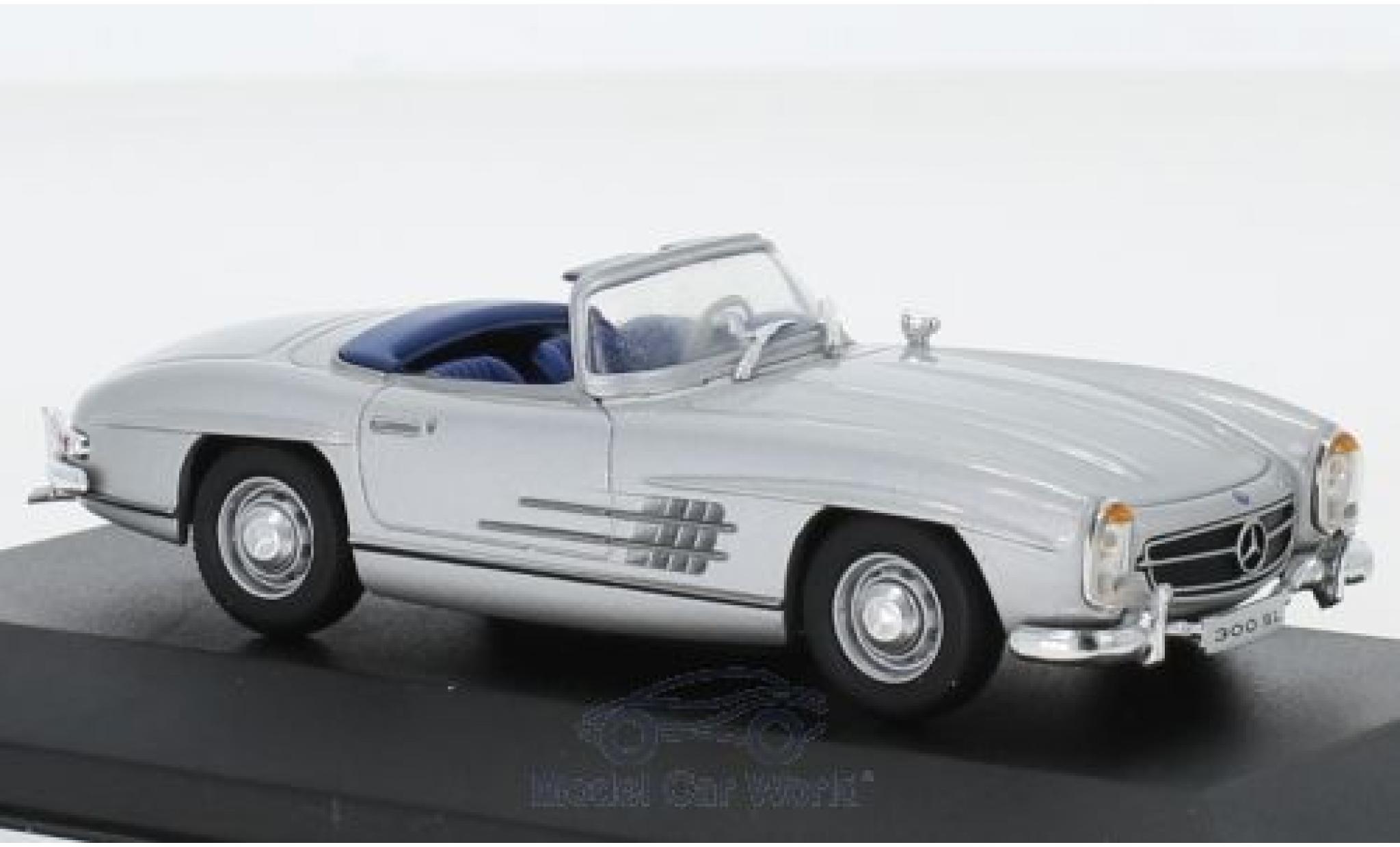 Mercedes 300 1/43 Pct SL Roadster (W198) grey 1957 diecast model cars