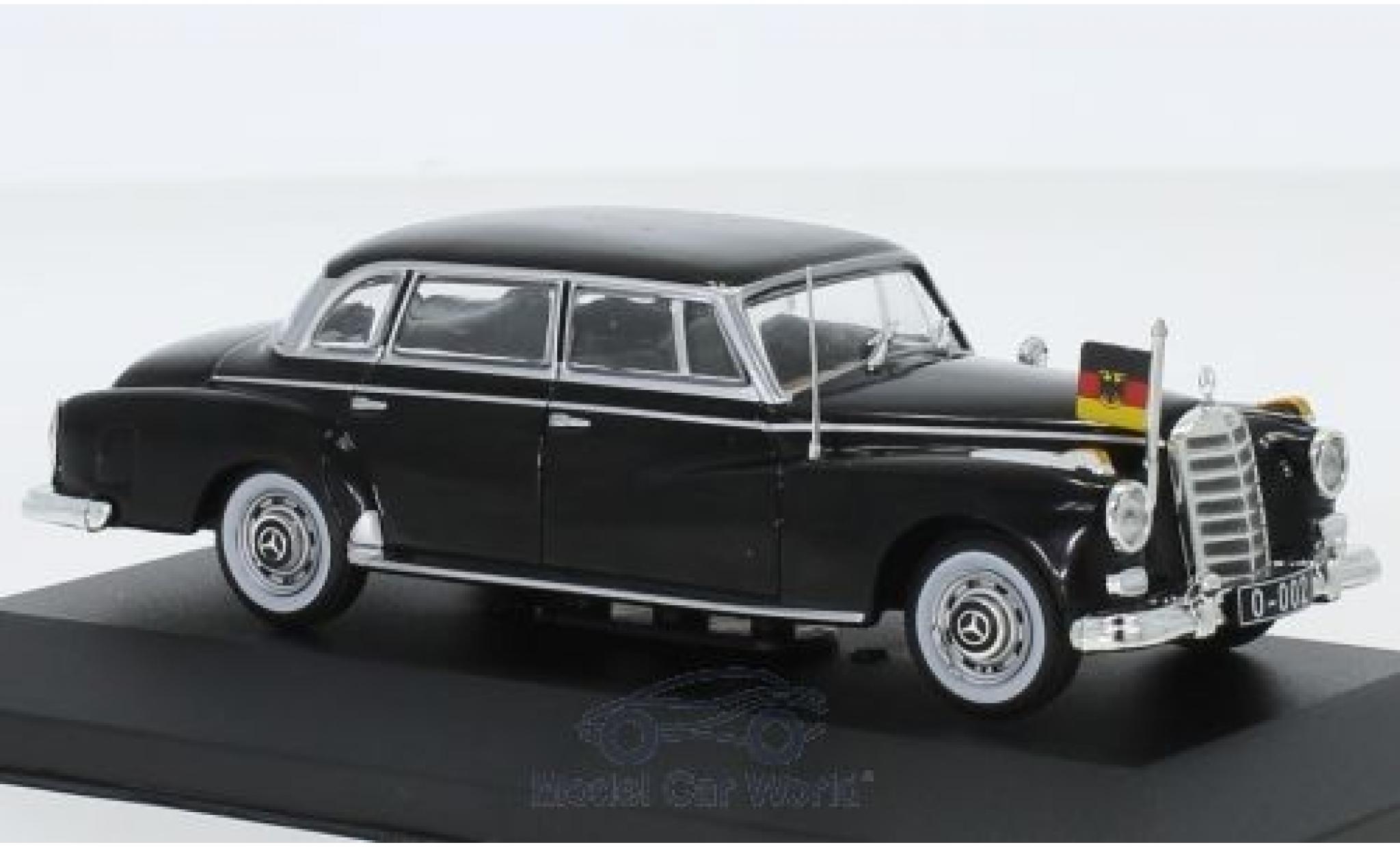Mercedes 300 1/43 Pct d (W189) black 1957 diecast model cars