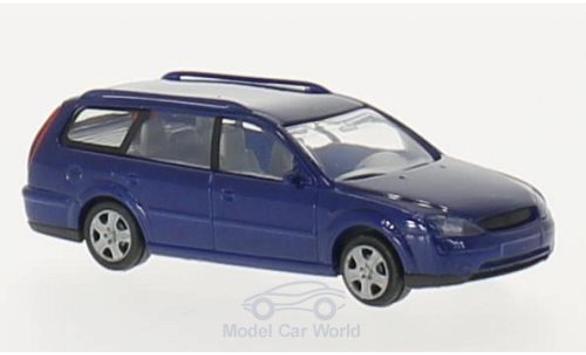 Ford Mondeo 1/87 Rietze Turnier blue 2000 diecast model cars