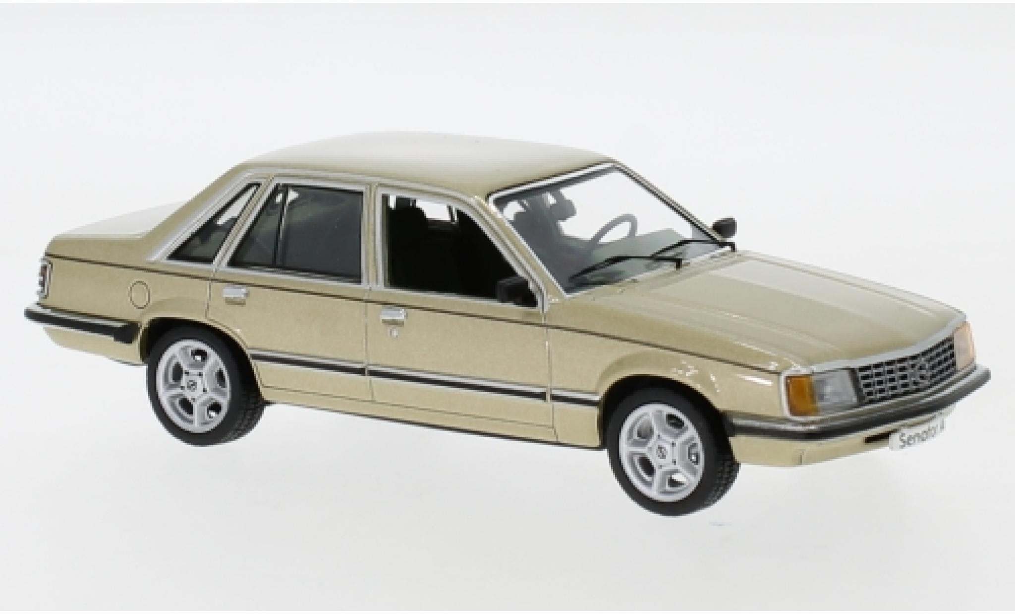 Opel Senator 1/43 Schuco A 2.8 S metallic beige 1978 diecast model cars