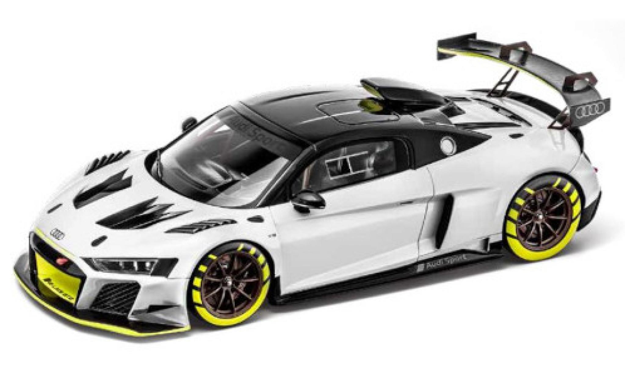 Audi R8 1/18 Spark LMS GT2 metallic grey/Dekor 2020 v&eacute;hicule de pr&eacute;sentation diecast model cars