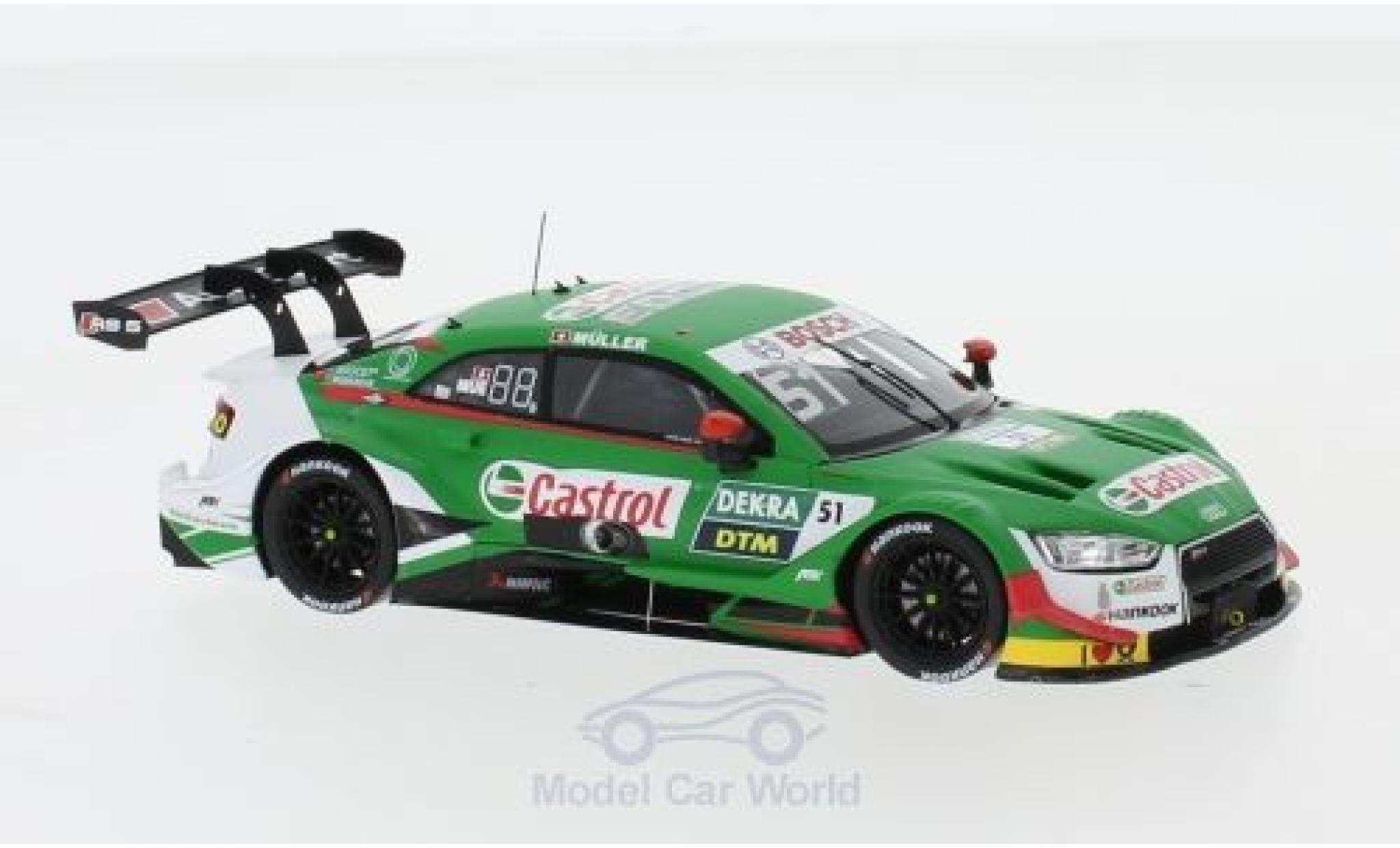 Audi RS5 1/43 Spark RS 5 DTM No.51 DTM 2019 N.M&uuml;ller diecast model cars