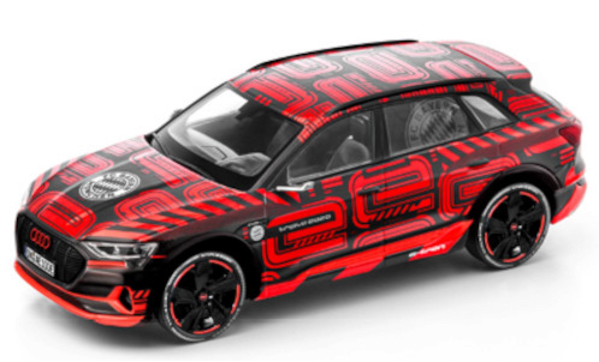 Audi e-tron 1/43 Spark I-Spark E-tron triple 2020 matte noir/D&eacute;corer FC Baviera M&uuml;nchen diecast model cars