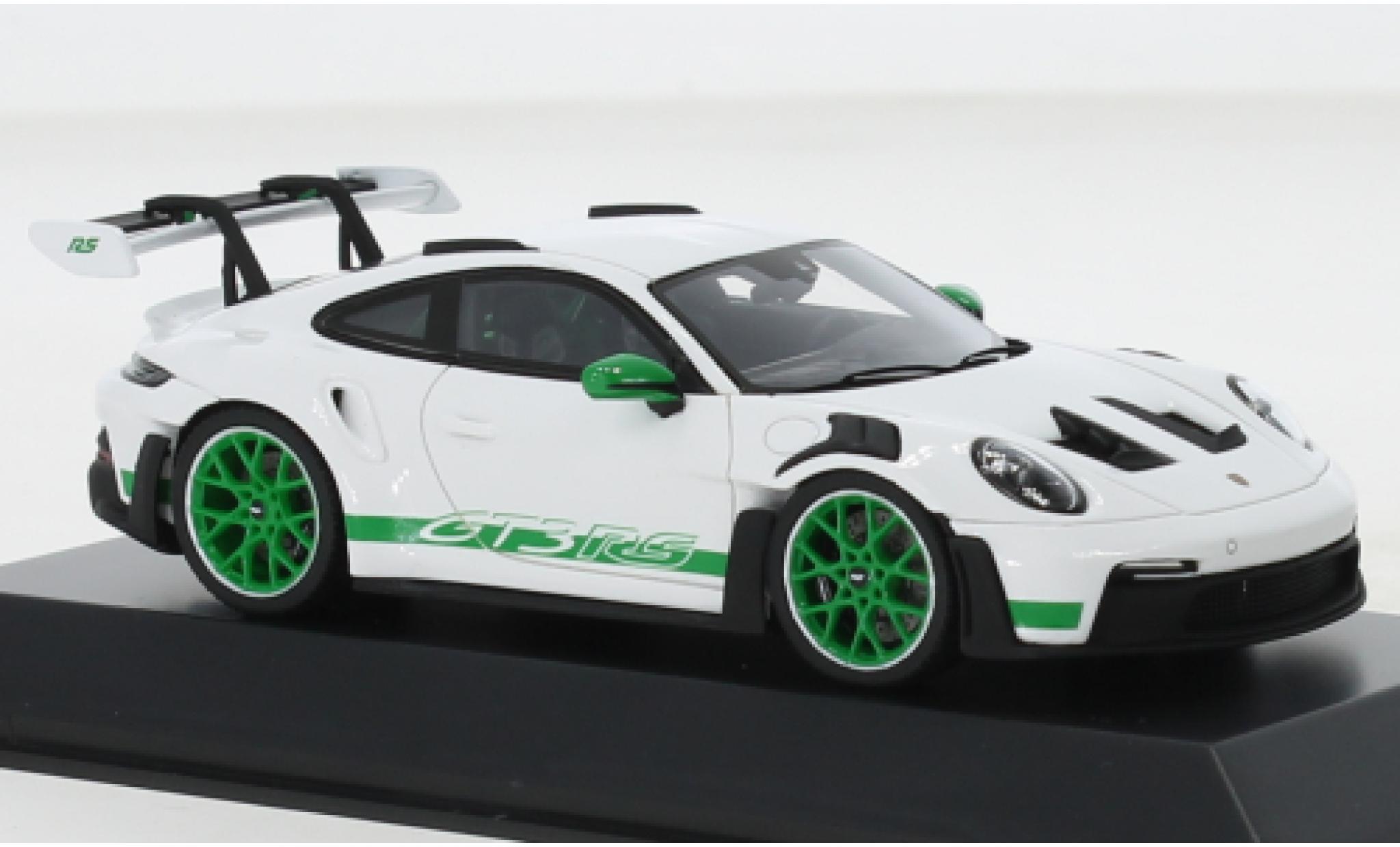 Porsche 992 GT3 R 1/43 I Spark 911  S white/D&eacute;corer 2022 diecast model cars