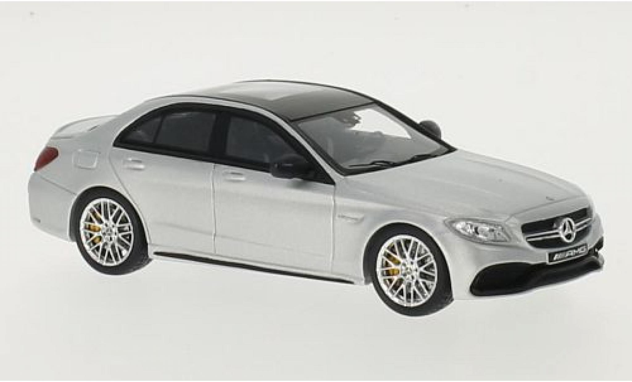 Mercedes Classe C 1/43 Spark AMG C 63 S (W205) matt-grey diecast model cars