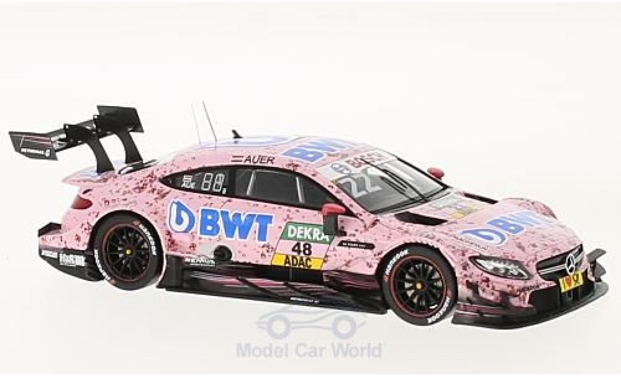Mercedes Classe C 1/43 Spark AMG C63 DTM No.22 DTM 2017 L.Auer diecast model cars
