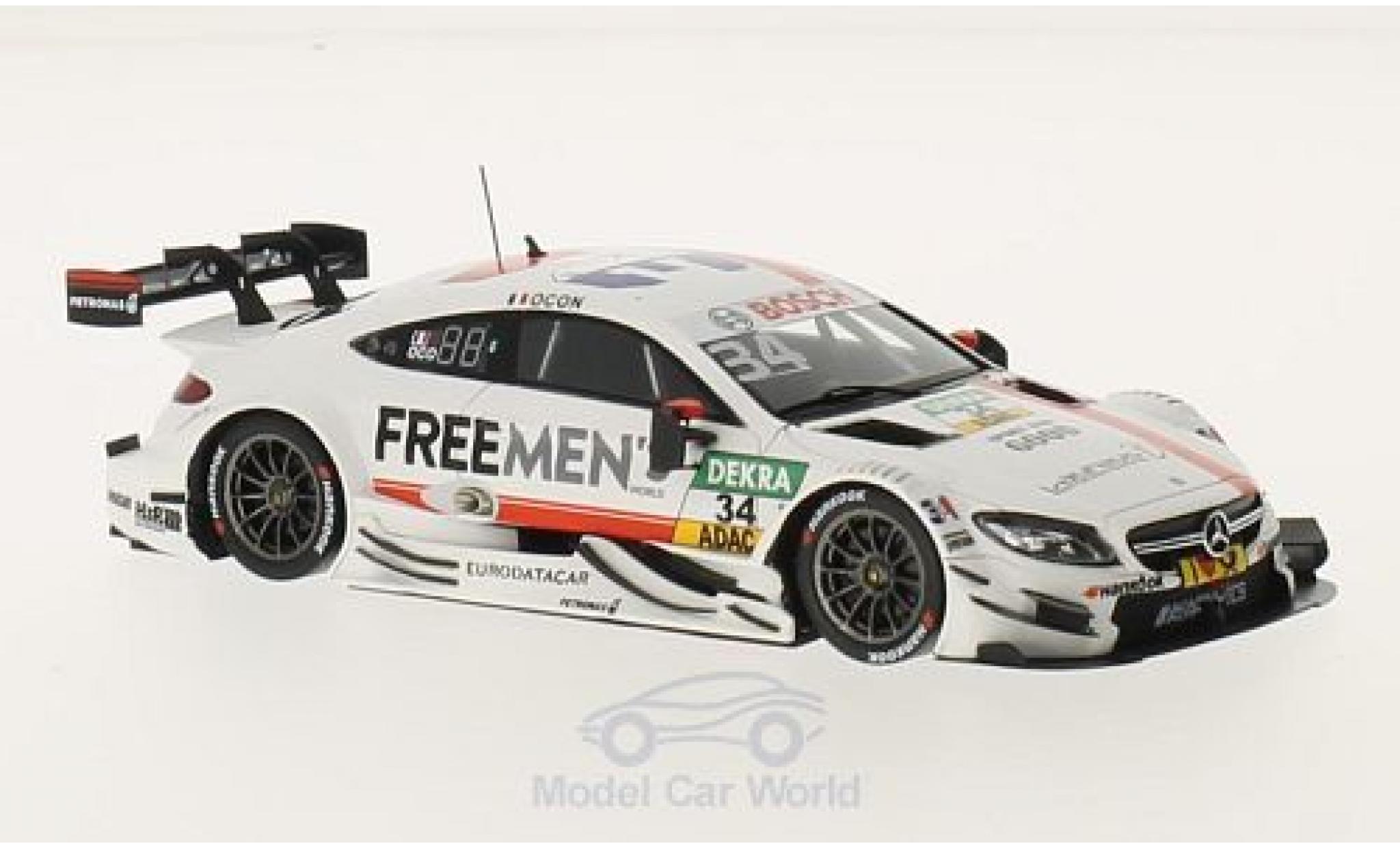 Mercedes Classe C DTM 1/43 Spark AMG C63 DTM No.34 Freemans DTM 2016 E.Ocon diecast model cars