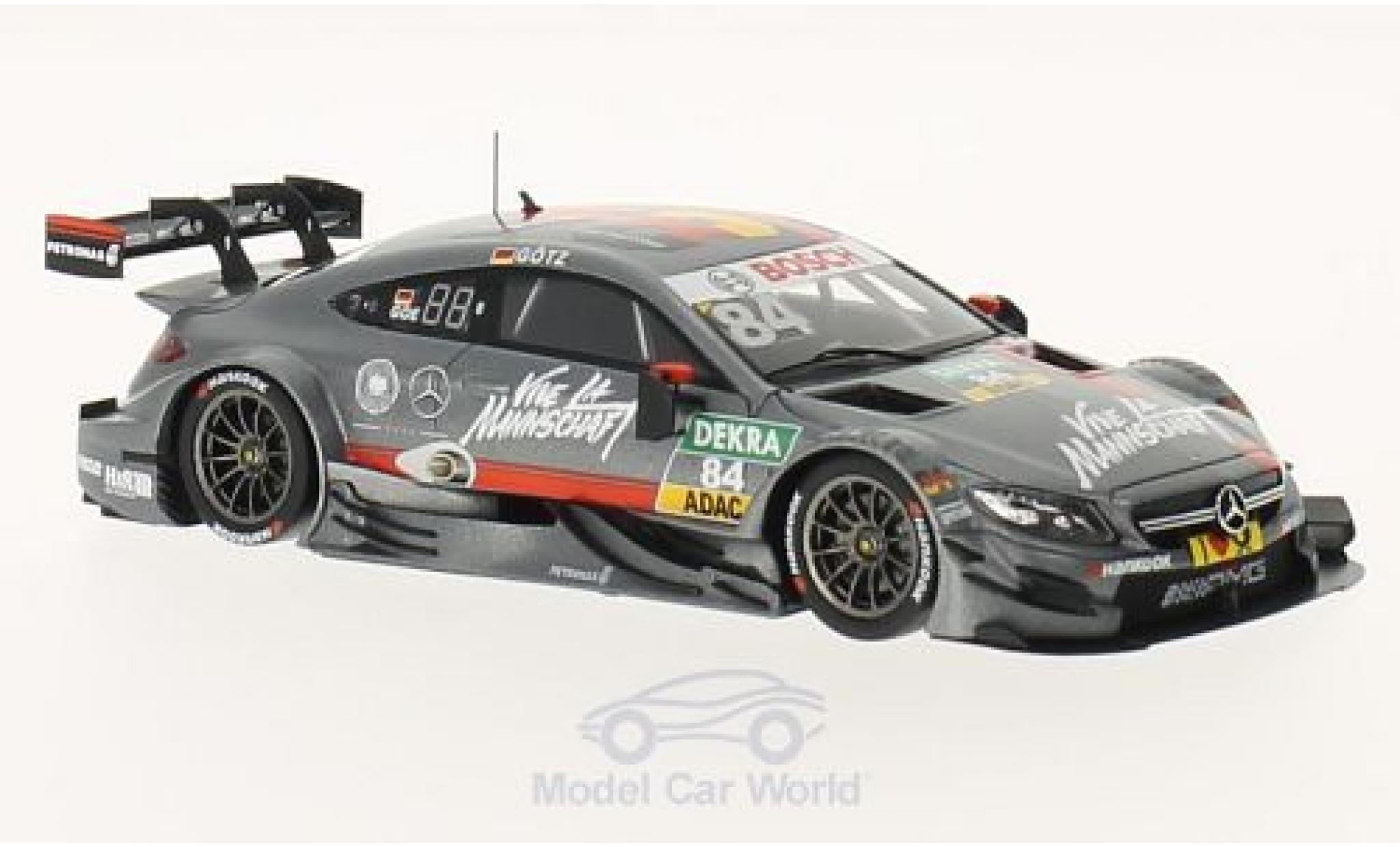 Mercedes Classe C DTM 1/43 Spark AMG C63 DTM No.84 -AMG DTM Team HWA DTM 2016 M.G&ouml;tz diecast model cars