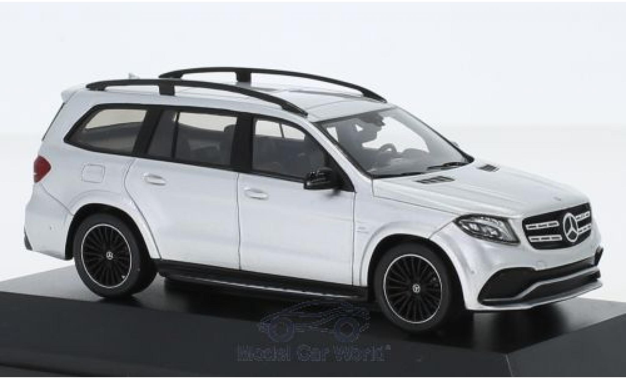 Mercedes Classe S 1/43 Spark AMG GLS 63 grey diecast model cars