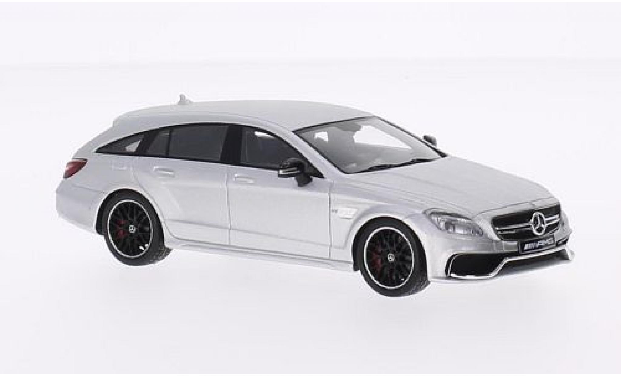 Mercedes CLS 1/43 Spark 63 AMG 4Matic Shooting Brake grey diecast model cars