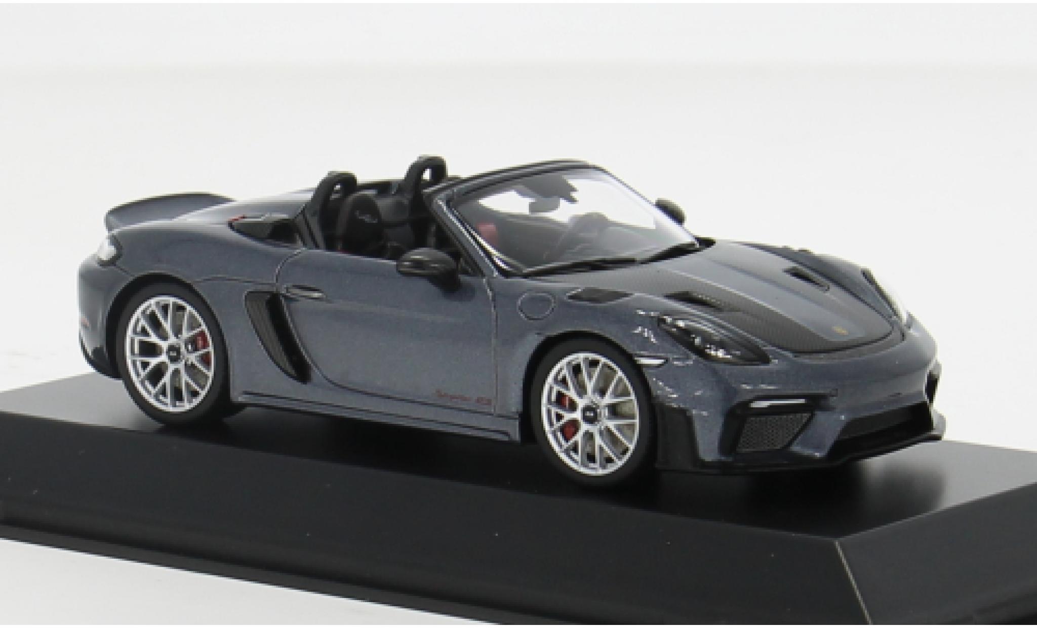 Porsche 718 1/43 I Spark Spyder RS grey 2024 1:43 diecast model cars