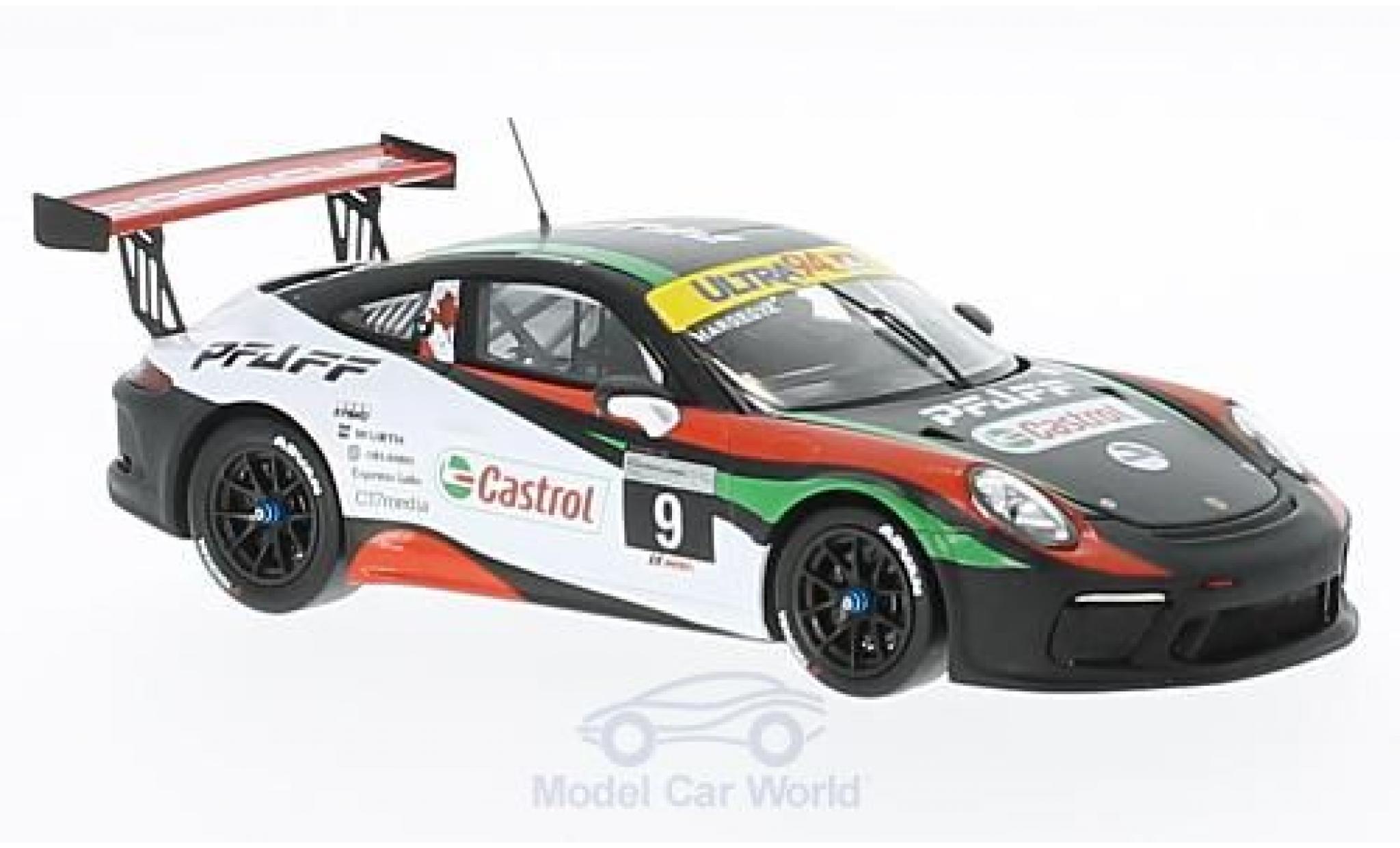 Porsche 991 GT3 Cup 1/43 Spark 911 () GT3 Cup No.9 Pfaff Motorsports Cup S. Hargrove diecast model cars