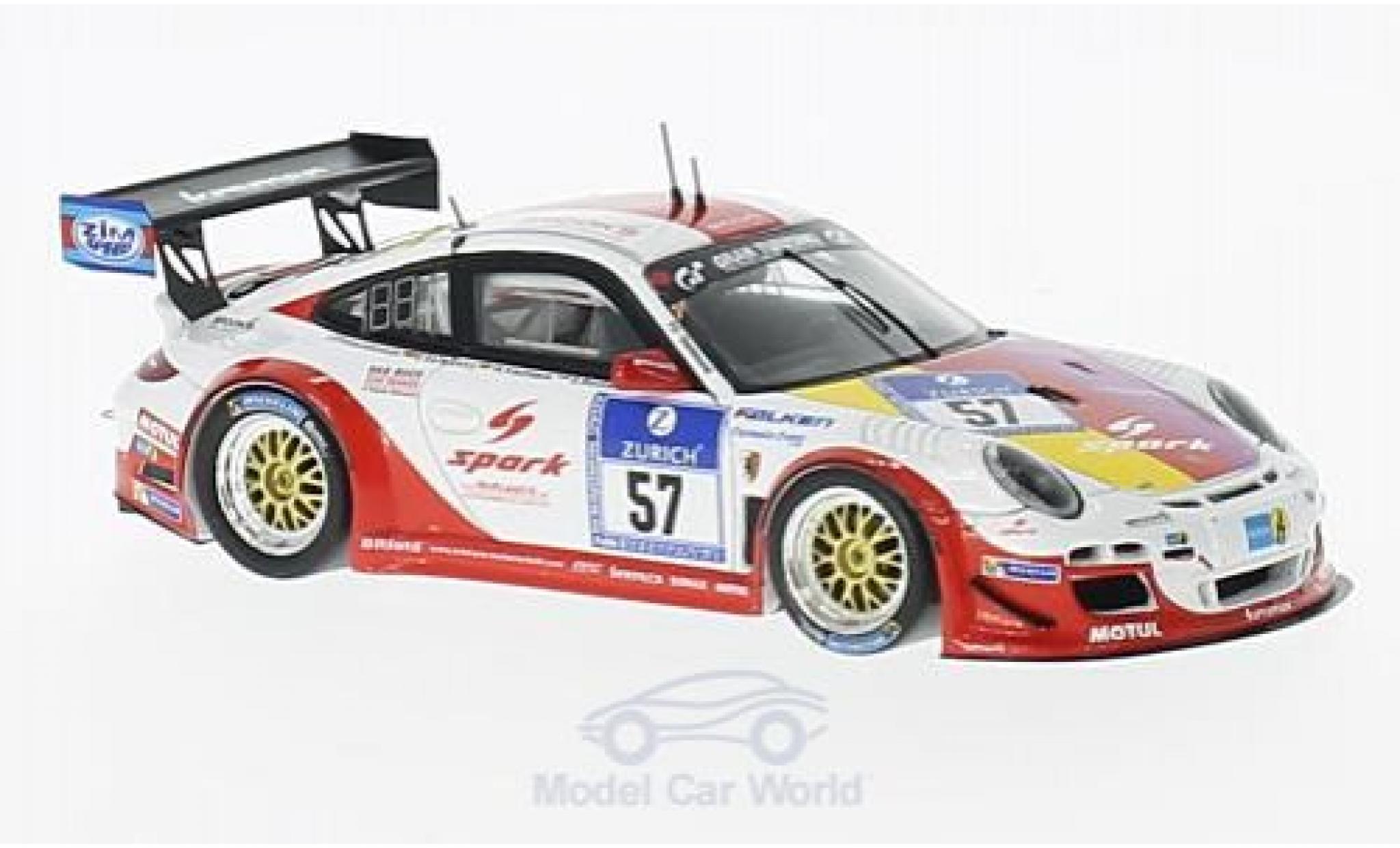 Porsche 991 GT3 1/43 Spark 911 () GT3 No.57 Kremer Racing 24h N&uuml;rburgring 2016 E.Baunach/W.Kaufmann/E.Salewsky/P.Haezebrouck diecast model cars