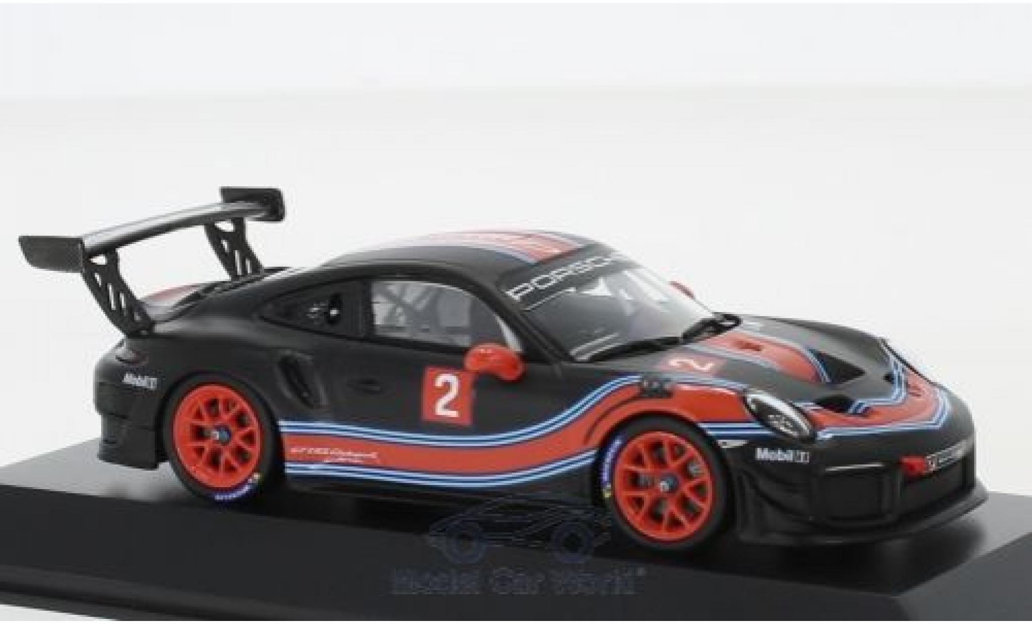 Porsche 991 GT2 RS 1/43 Spark 911 ( II) GT2 RS Clubsport matt-black/Dekor diecast model cars
