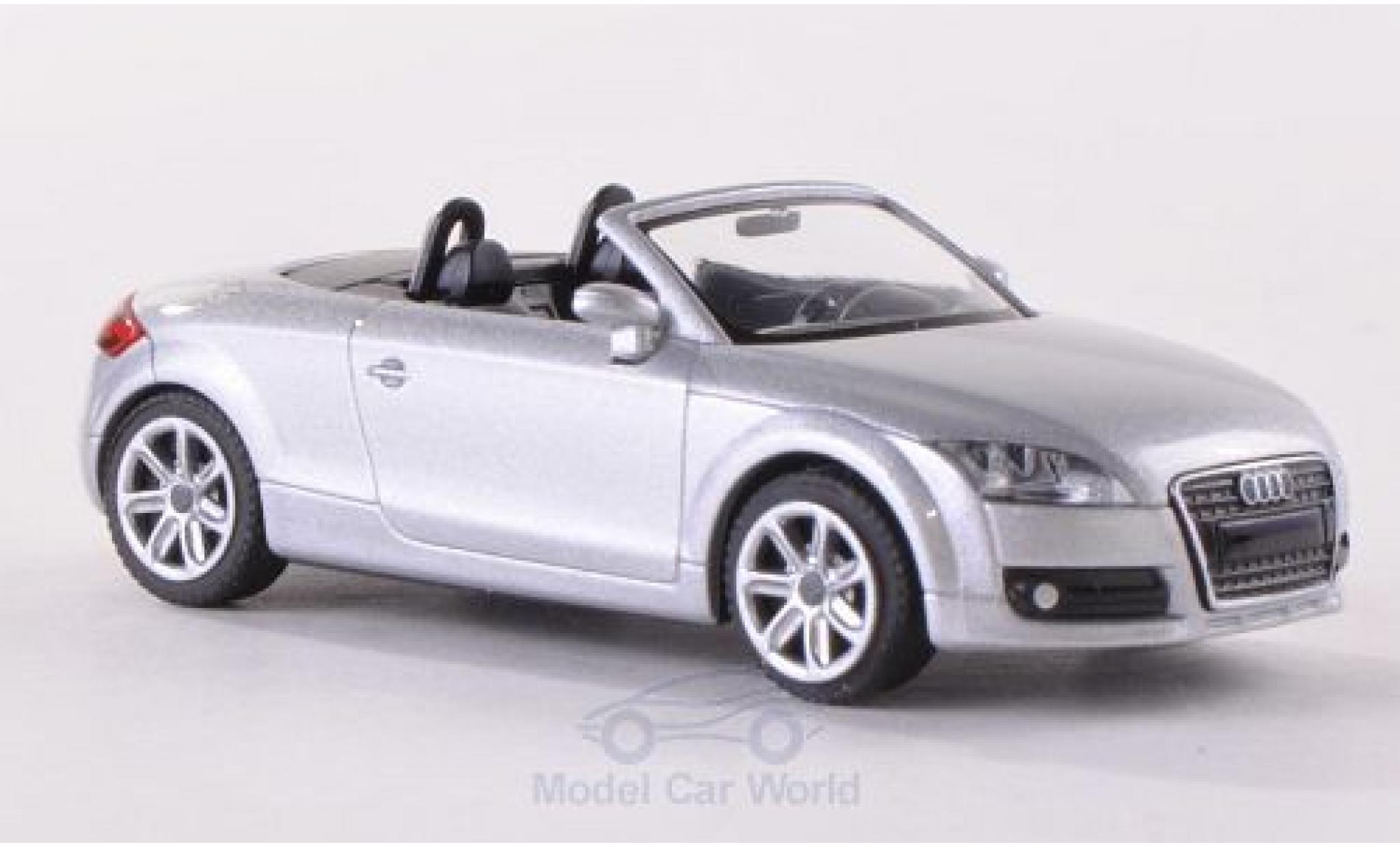 Audi TT 1/87 Wiking Roadster (8J) grey 2007 diecast model cars