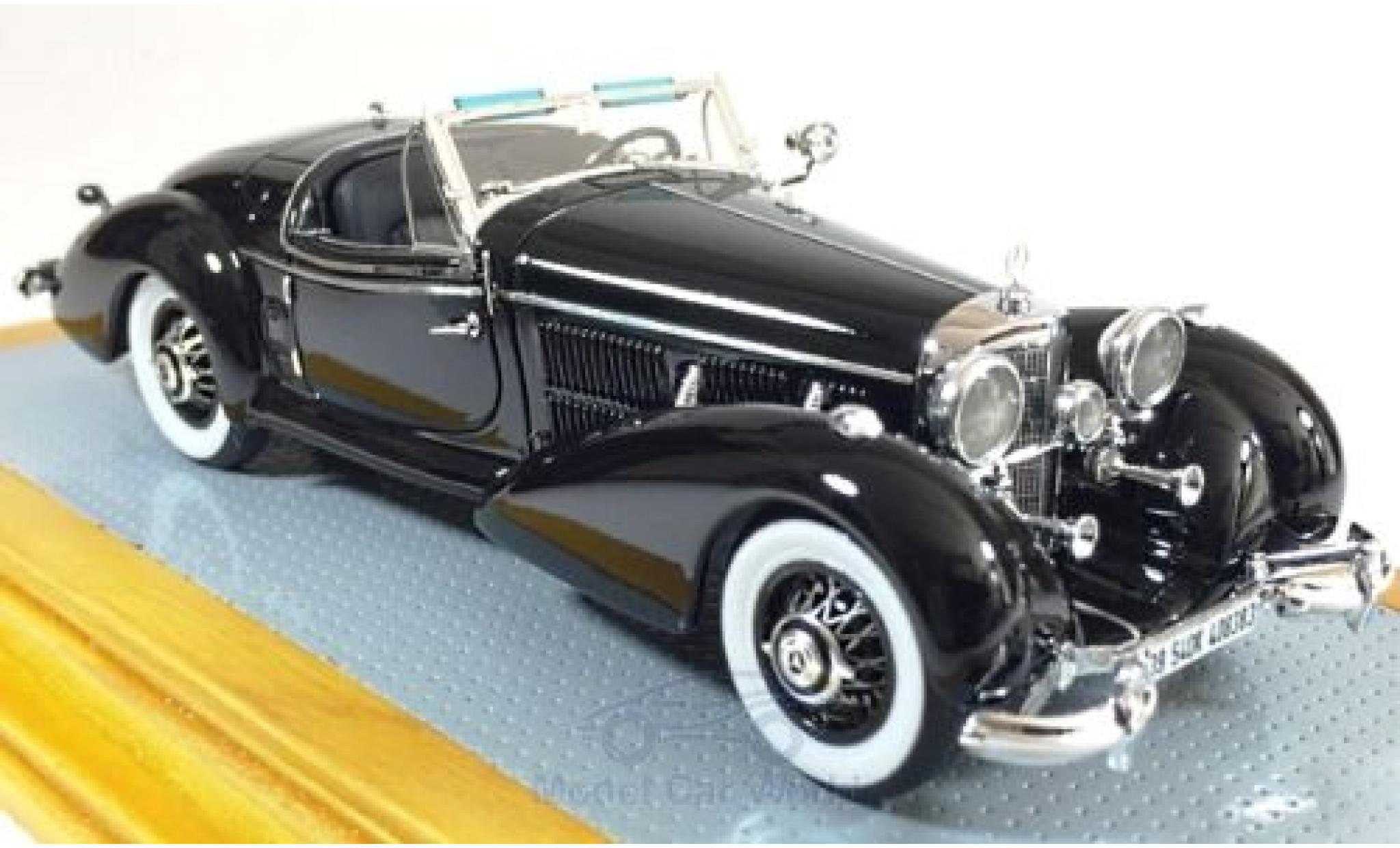 Mercedes 540 1/43 Ilario K Spezial Roadster black 1939 sn408383 diecast model cars