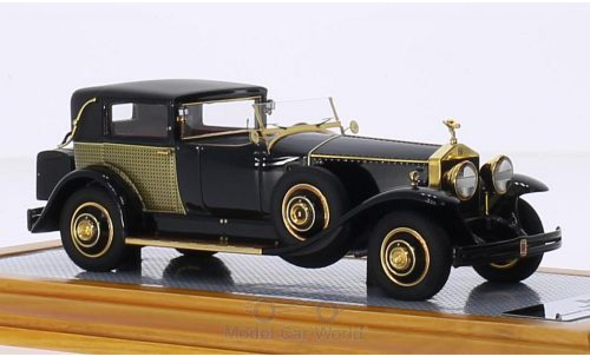 Rolls Royce Phantom 1/43 Ilario I Riviera Town Brougham Brewster black/Dekor RHD 1929 snS390LR diecast model cars