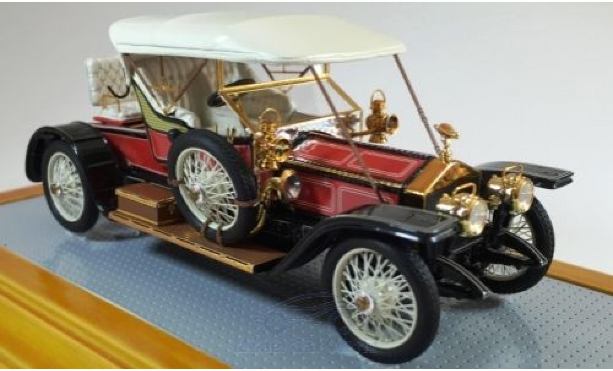 Rolls Royce Silver Ghost 1/43 Ilario Balloon Car red/black RHD 1910 sn1513 diecast model cars