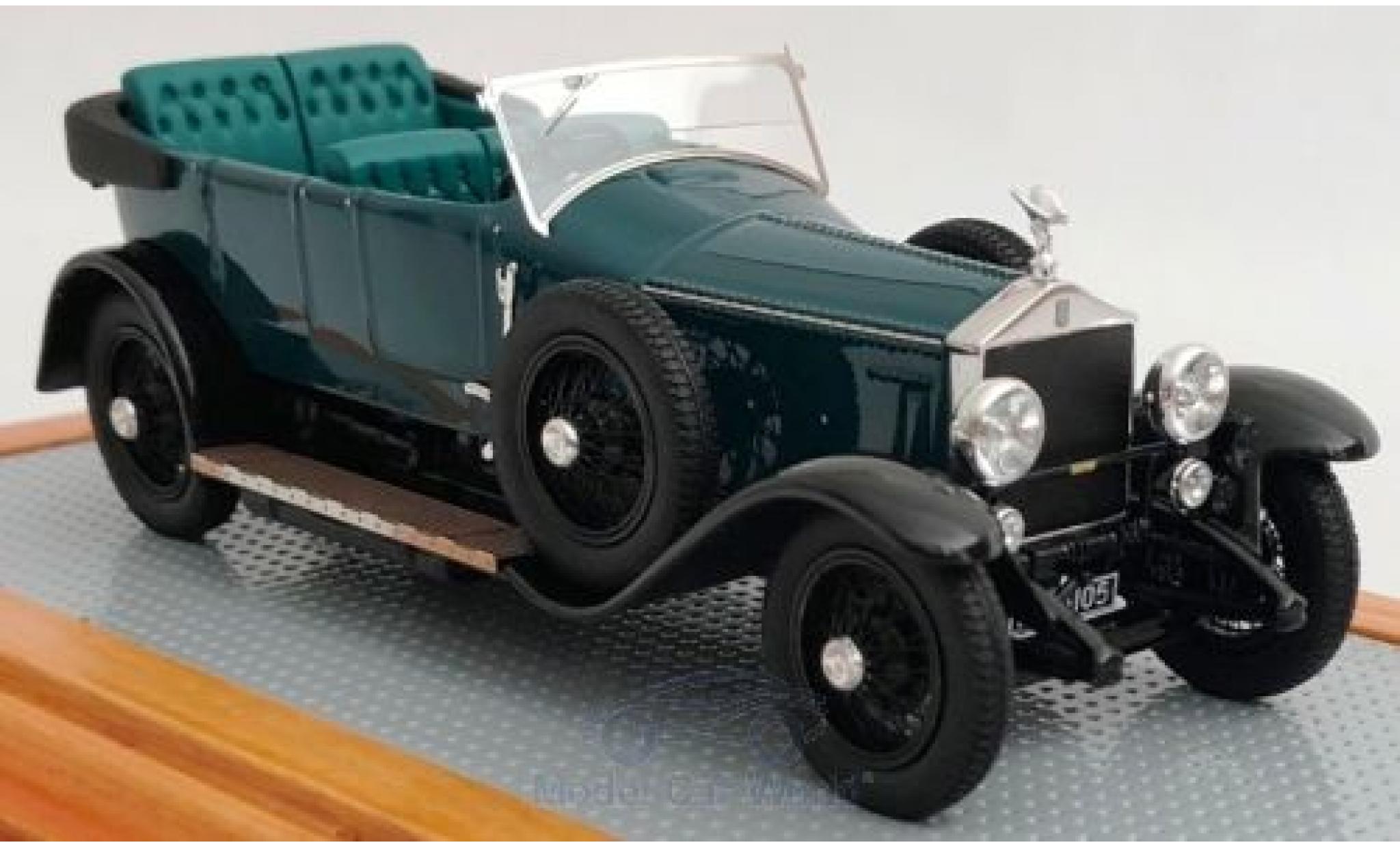 Rolls Royce Silver Ghost 1/43 Ilario Torpedo Tourer Million-Guiet green/black RHD 1924 2AU E.B. diecast model cars
