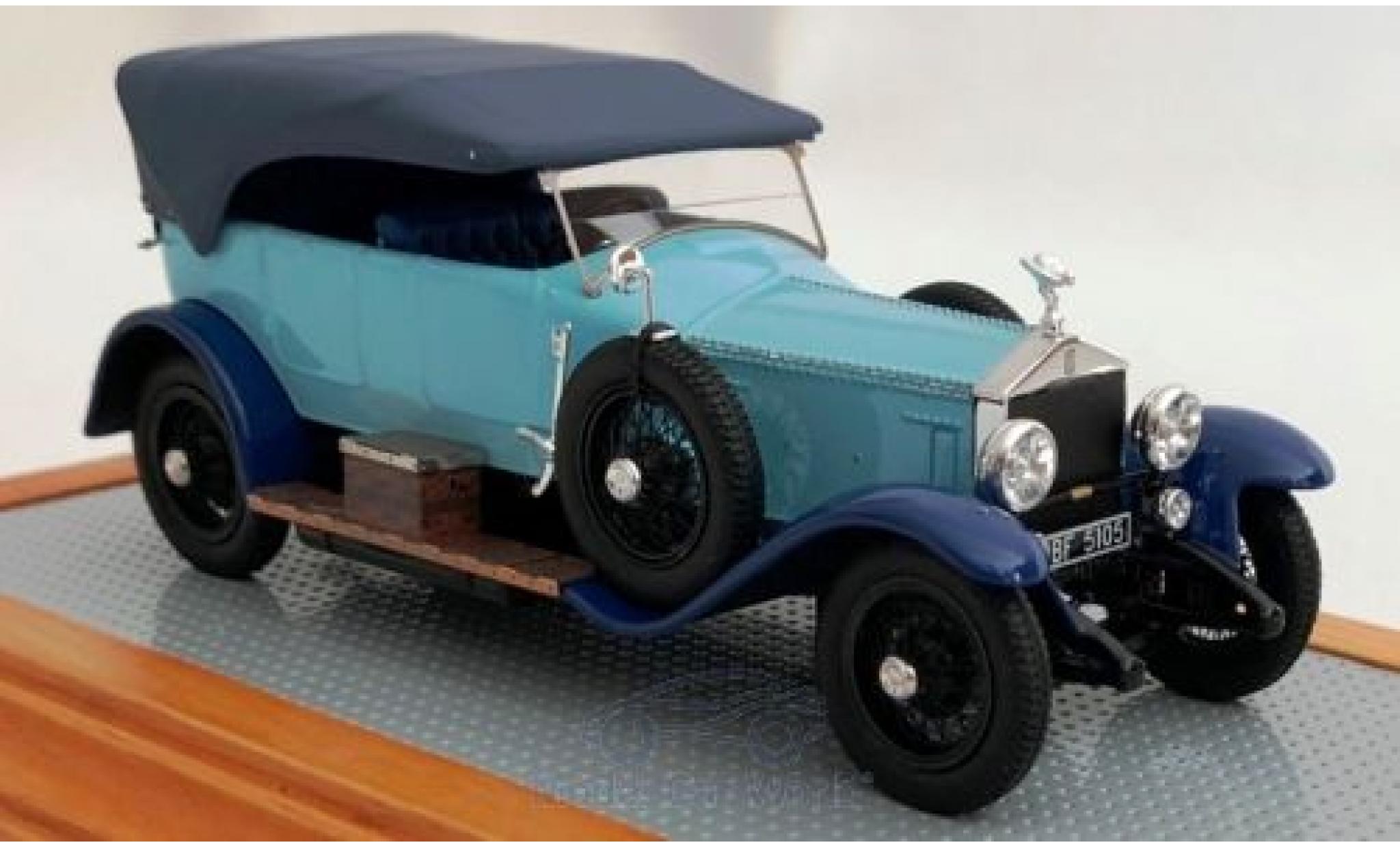 Rolls Royce Silver Ghost 1/43 Ilario Torpedo Tourer Million-Guiet blue/blue RHD 1924 2AU J.A. diecast model cars