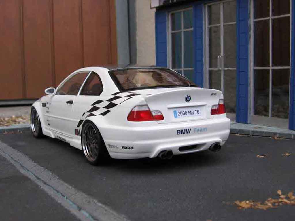 Bmw M3 E46 1/18 Kyosho tuning E46 drift diecast model cars
