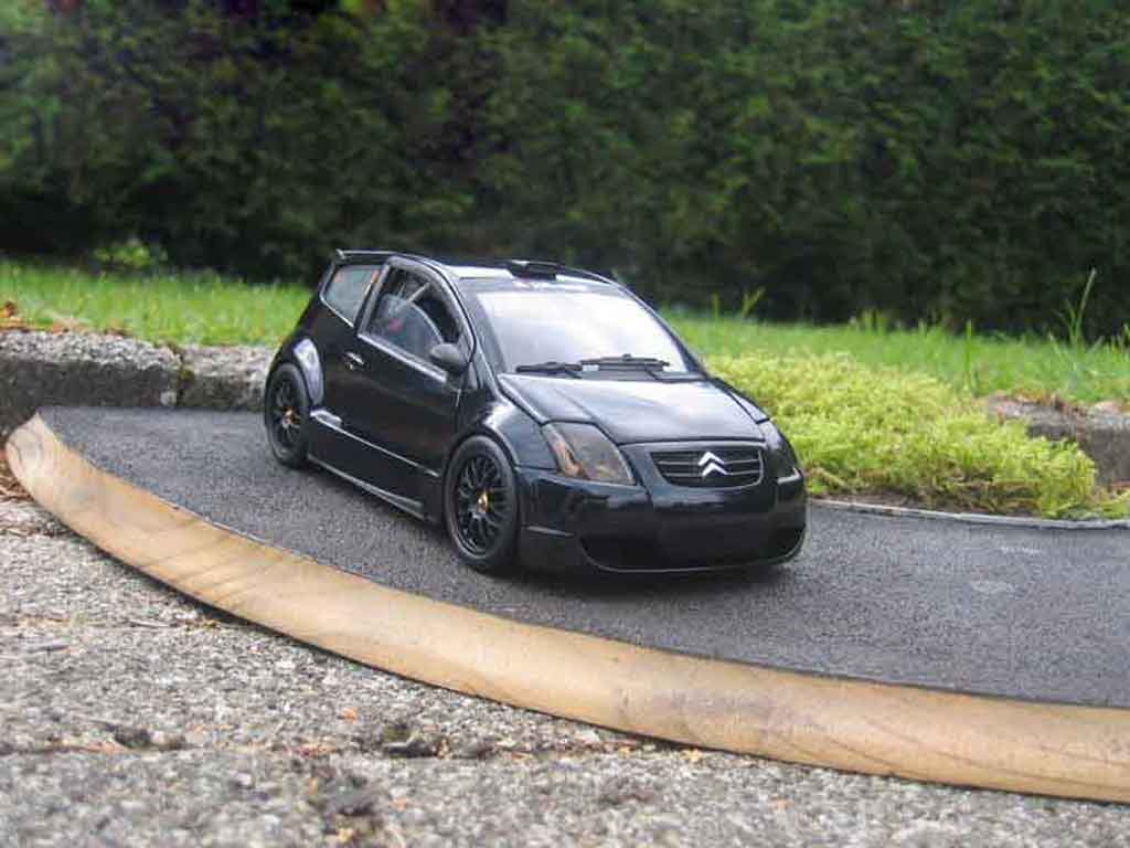 Citroen C2 1/18 Solido street race trohpy diecast model cars