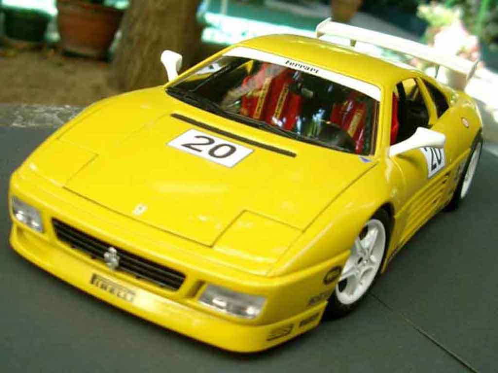 Ferrari 348 TB 1/18 Burago TB race car diecast model cars