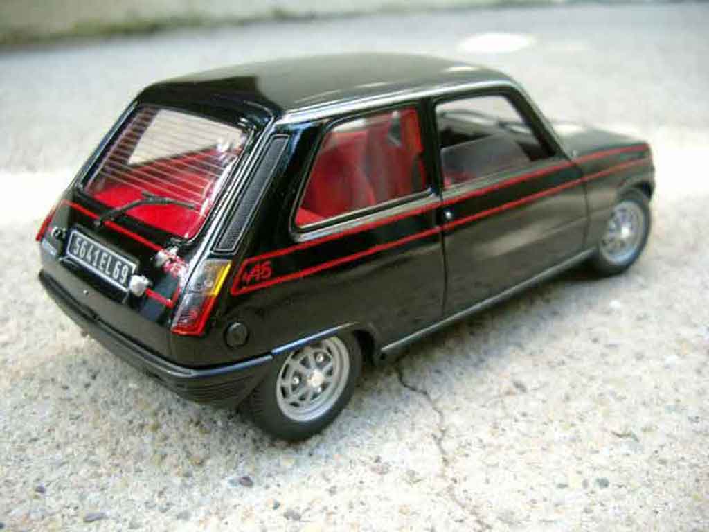 Renault 5 Alpine turbo black 1/18 Solido