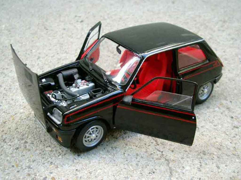 Renault 5 Alpine turbo black 1/18 Solido