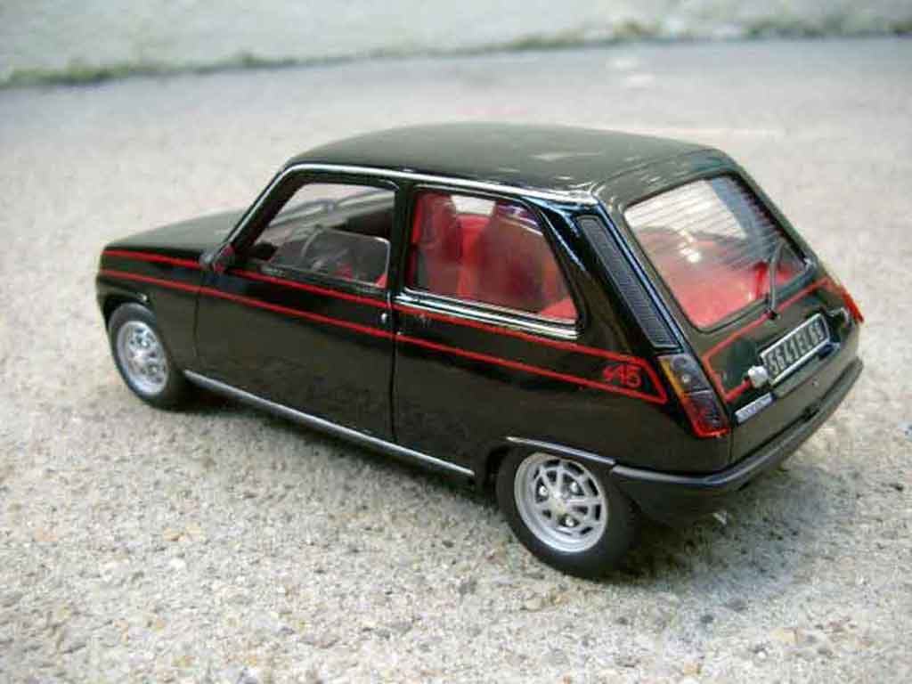 Renault 5 Alpine turbo black 1/18 Solido