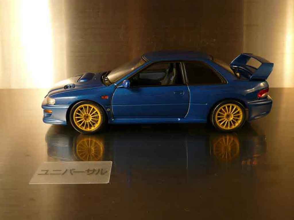 Subaru Impreza 22B tuning 1/18 Autoart