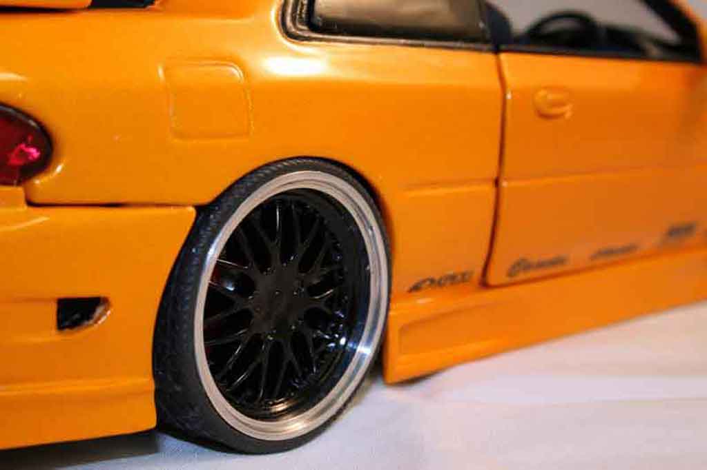 Subaru Impreza Type R gt turbo sti orange 1/18 Autoart