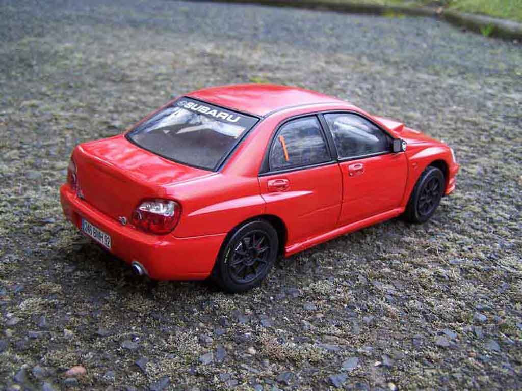 Subaru Impreza WRX 2005 red jdm 1/18 Solido
