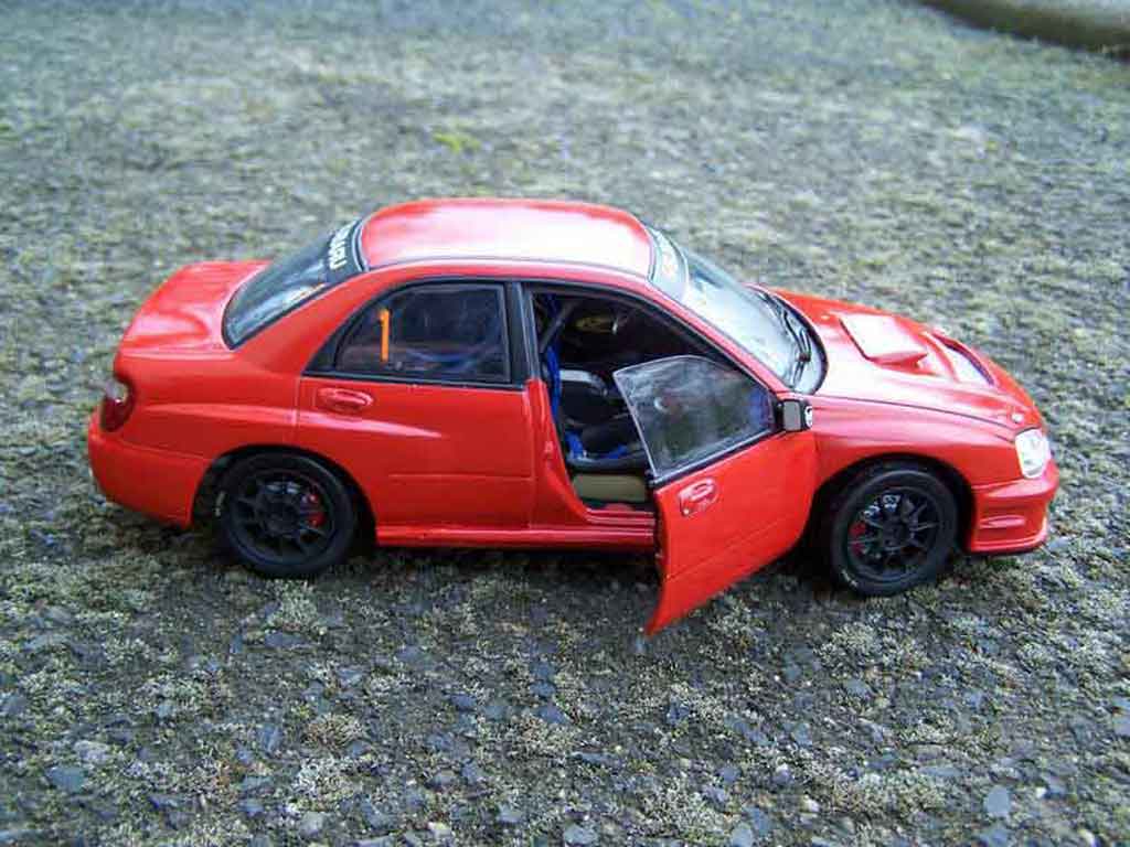 Subaru Impreza WRX 2005 red jdm 1/18 Solido