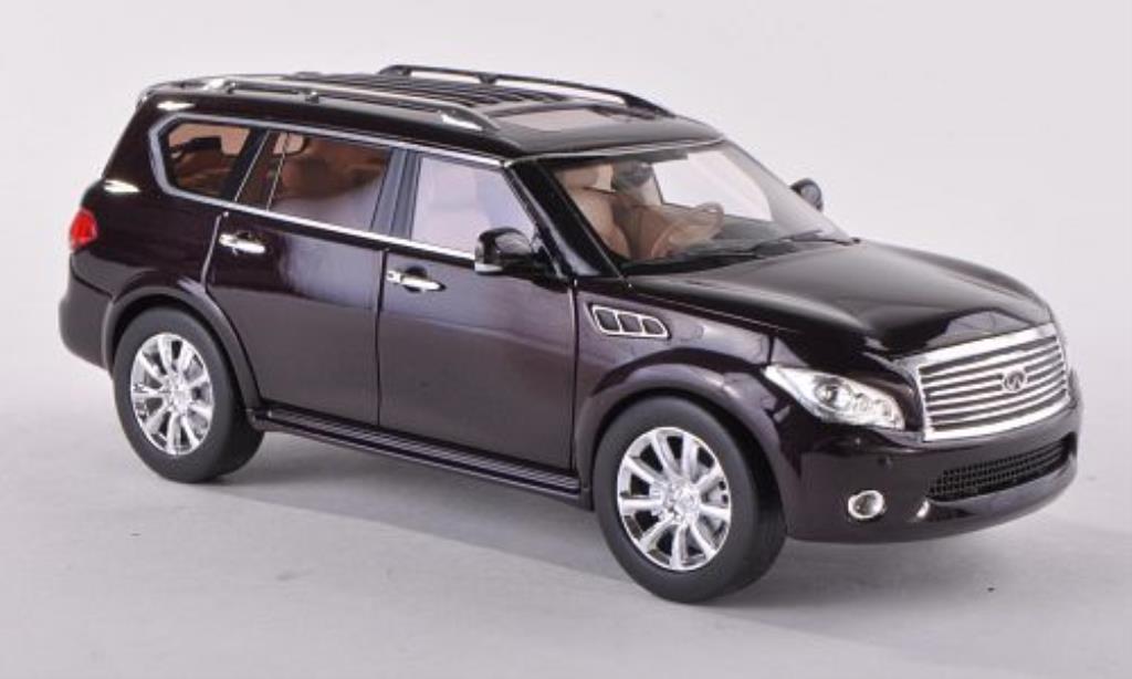 Infiniti QX56 1/43 GLM brown diecast model cars