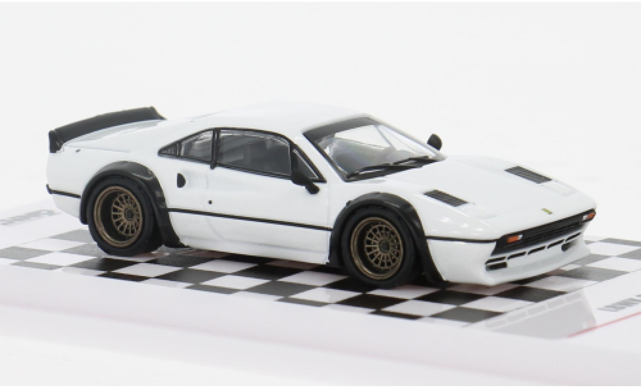 Ferrari 308 1/64 INNO64 GTB LBWK Liberty Walk white/black 1:64 diecast model cars