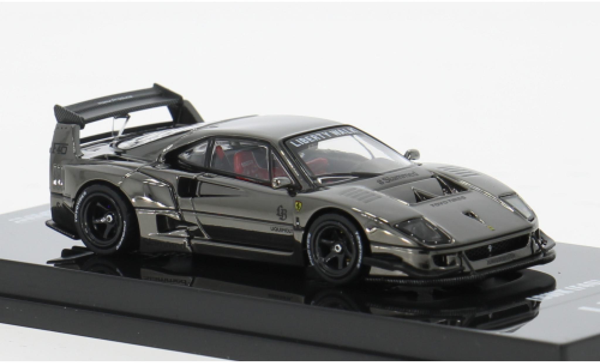 Ferrari F40 1/64 INNO64 chrom 1:64 diecast model cars