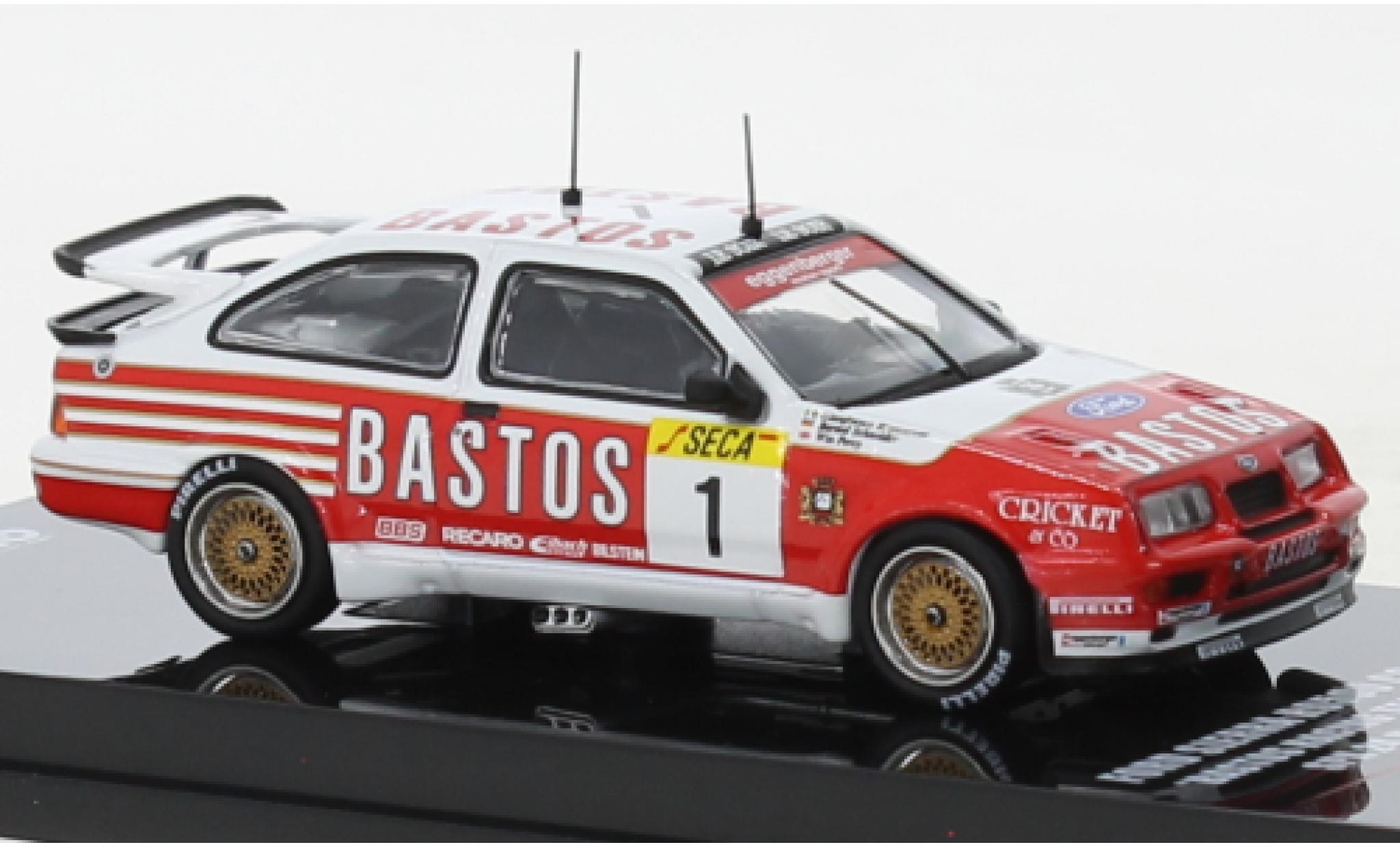 Ford Sierra 1/64 INNO64 RS 500 Cosworth No.1 Eggemberger Motorsport Bastos 24h Spa 1989 diecast model cars